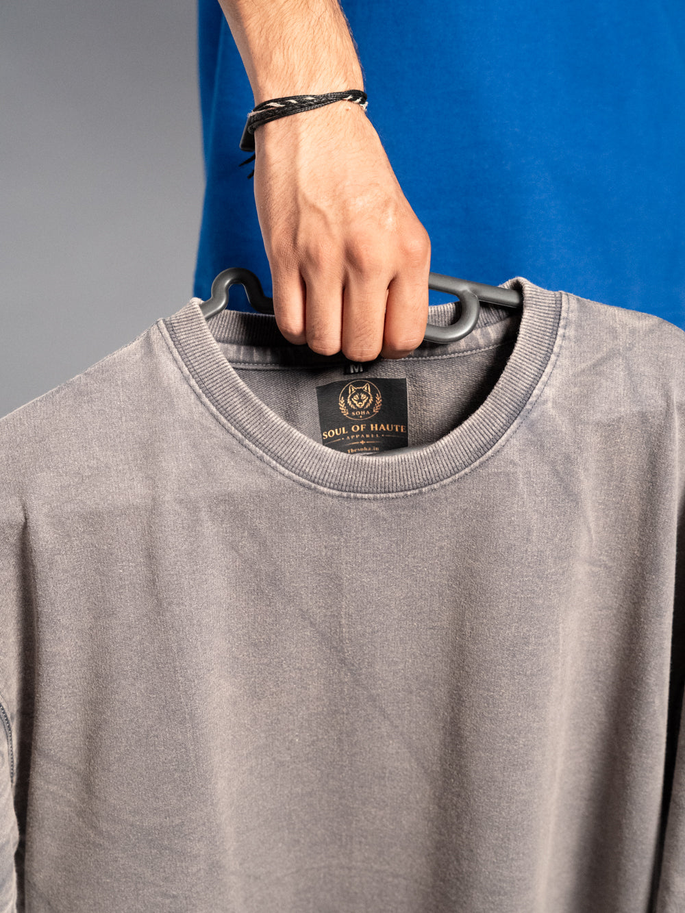 Oversized T-Shirt - Royal Blue | Premium Cotton | SOHA APPAREL