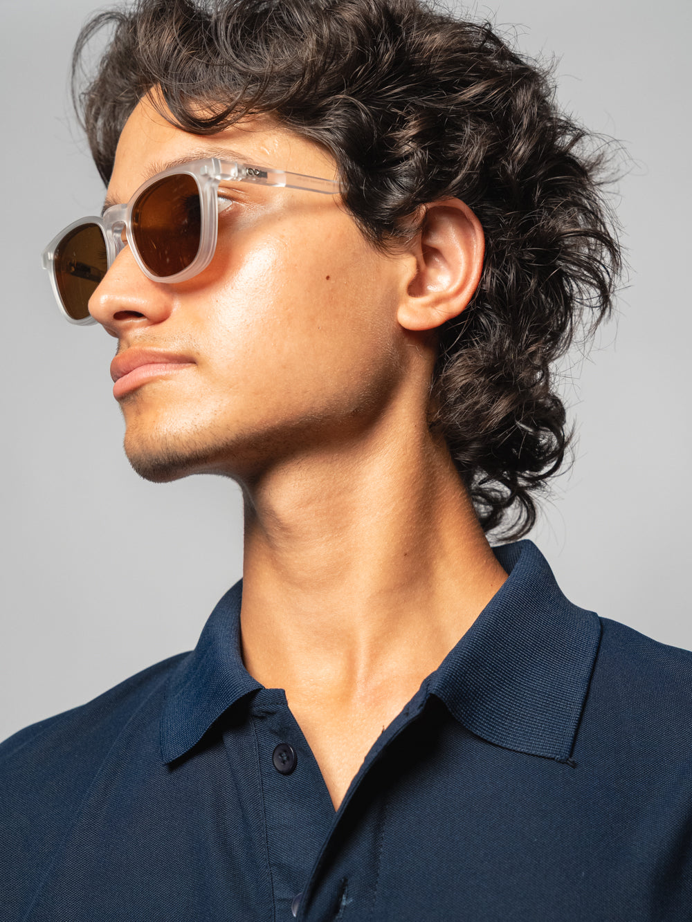 Polo T-Shirt - Navy Blue | SAP Matty Cotton Lycra | SOHA APPAREL