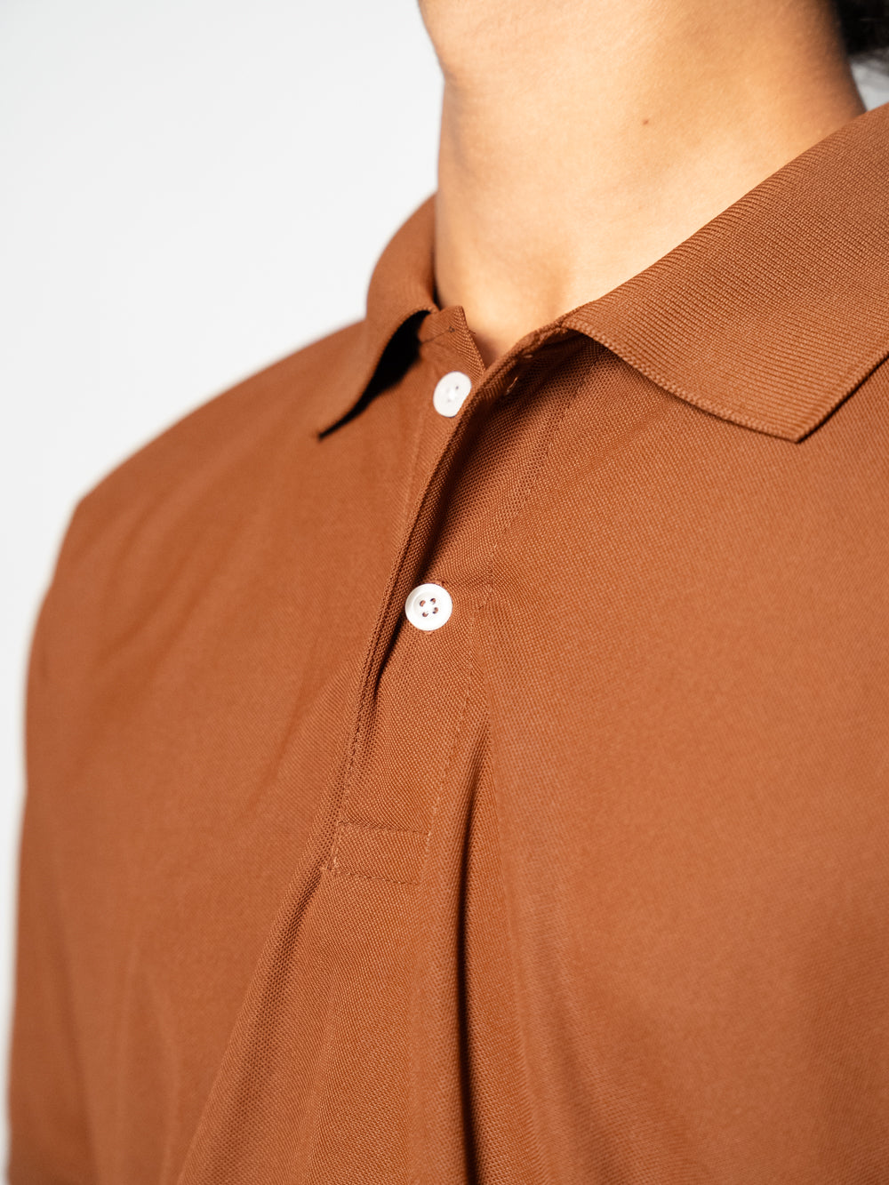 Brown Polo T-Shirt for Men | Premium SAP Matty Cotton Lycra